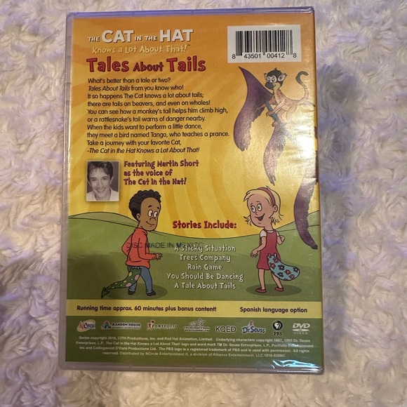 DVD The Cat in the Hat Knows a lot About That! New plastic wrap never opened - Picture 2 of 7